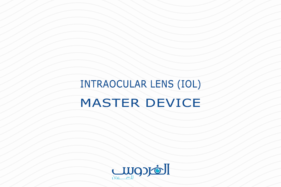 Intraocular Lens (IOL) Master Device